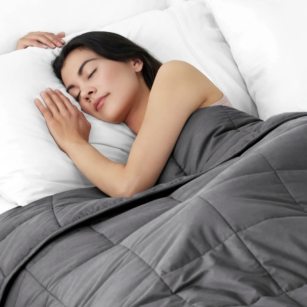 RBX Calming Weighted Blanket ▪︎ 7lbs ▪︎ Gray ▪︎ 41"X60"
